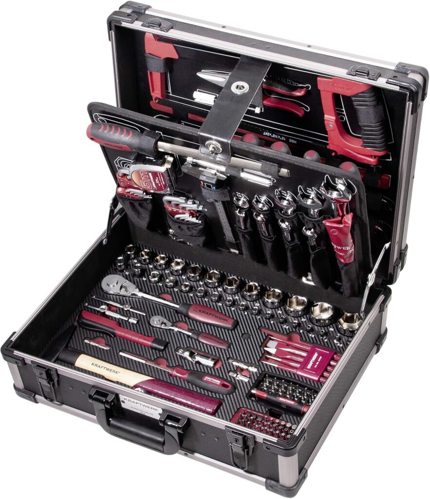 KRAFTWERK 3948 - Estuche profesional de herramientas 263 pzs. KW​